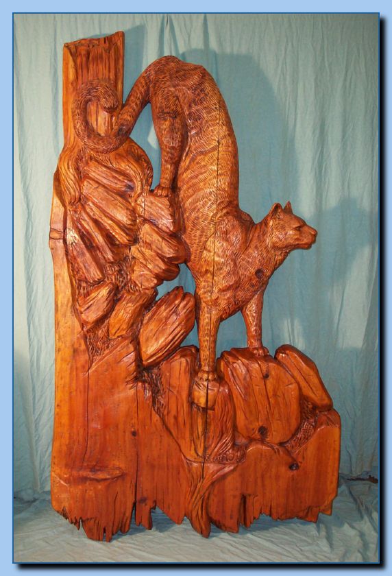 2 005 Mt Lion Wall Piece Archive